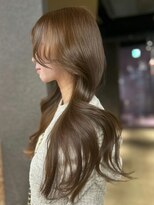 ペレ 原宿(PELE)&nbsp;ダブルカラー/ケアブリーチ/羽エクステ/原宿