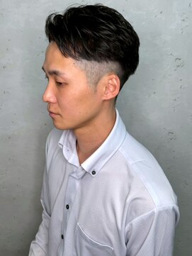 アトリエ(atelier.) アップバング ナチュラルパーマ ニュアンスパーマ 刈り上げ