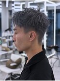MEN’S/リバースセンターパート/ニュアンスパーマ/藤沢美容院