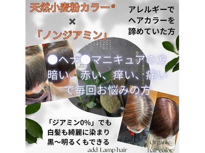 アッドランプ ヘアー 則武店(add Lamp hair)の写真