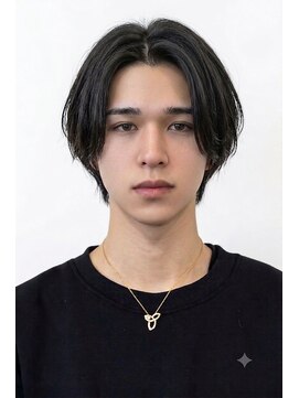 ラスト(LUAST) 波巻きスパイラルフェザーパーマフェザーショートセンターパート