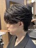メンズカット+縮毛矯正