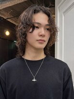 キラ 神戸三宮元町(KILLA) メンズロング波巻きサーフカールスパイラルパーマ神戸三宮元町