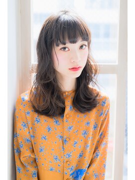 ネオリーブ モカ 川崎チネチッタ店(Neolive mocca) 《モカ☆川崎》☆大人かわいい×切りっぱなしセミディ☆
