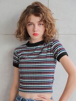 リコラックスビー(LICO LUXBE)&nbsp;ほつれウエーブセミディ【LICO LUXBE】