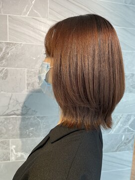 ジル アンク(Jill ankh) 《Jill ankh姫路駅前》艶髪縮毛矯正×レイヤースタイル