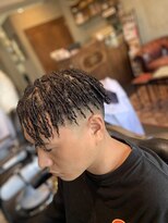 エルエー バーバーショップ 草津店(L.A BARBERSHOP)&nbsp;スタイリスト【真下】パイプドレッド×スキンフェード