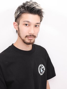 ルックグッドストア(LOOK GOOD STORE) 束感ショートマッシュパーマウルフ波巻きハイライト249