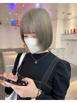 ゲーム 原宿店(GAME)&nbsp;ミルクティーベージュ/ダブルカラー/ケアブリーチ/髪質改善/原宿