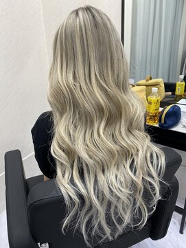ラムシェール(LamChele) ☆lamchele☆ミルクティーグレージュ×シールエクステ