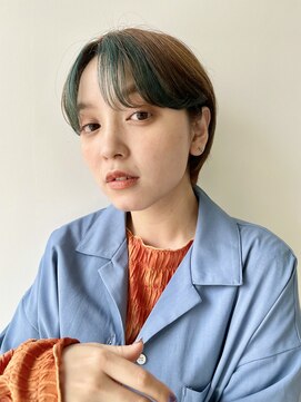 フィルムス 千葉(FILMS) 暗めカラー/グランマッシュ/デザインカラー/レイヤーカット/千葉