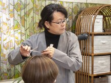 再現性のある、特にショートヘアのカットはお任せ下さい♪