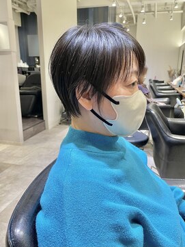 シェル 国分寺(shell) グレージュカラー/ボブウルフ/黒髪/ココアベージュ