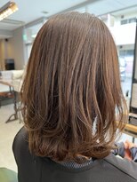 グラム 岡崎北店(gram)&nbsp;【gram】ゆる巻き_艶感_アッシュブラウン_ミディアムy