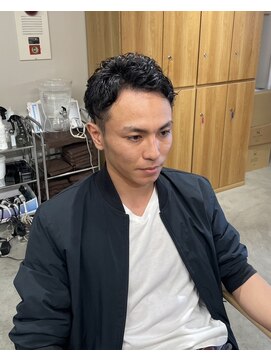 ディードットログ 大和西大寺店(D.Log) 波巻きスパイラルツイストスパイラルパーマツーブロックパーマ