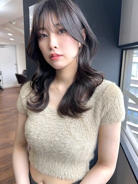 リコバイアフロート(riko by afloat) レイヤーカット/レイヤーロング/韓国/グレージュ