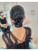 クラシカルchignon