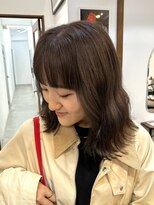 ルイ(ROUIS produced by LUCK 津田沼) ROUIS 津田沼 秋の透明感グレージュ