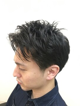 ピープスヘアー(peeps hair) ゆるめにヒートカール