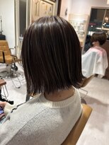 シェリッシュルーチェ(Sheriche luce)&nbsp;切りっぱなしボブ×ハイライトカラー