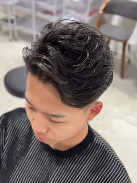 ゴウトゥデイ 渋谷MODI店(GO TODAY) “フェザーパーマ”【外国人風男髪】〈渋谷/渋谷駅/メンズ〉