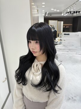 アイズ 横浜(IS) 【JUNKI指名】ブルーブラック/韓国ヘア