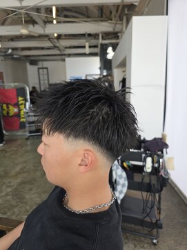 アノ(Ano.) スキンフェード短髪メンズショート