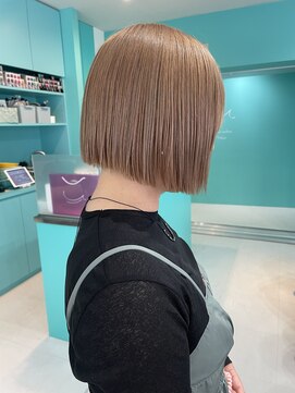 ユー イケブクロ(u Ikebukuro) メルティーカラー/ベージュ/大人ボブ/ミルクティーベージュ