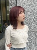 『ブリーチ/髪質改善』くすみピンク！