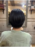 前下がりショートボブ