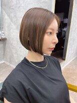 リミットバイアフィナー 大宮店(limit by Afinar) 切りっぱなしボブ/前下がりボブ