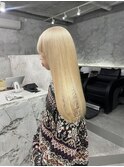 ブロンドカラー/抜きっぱなしブロンド
