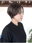【奥山敬大】ショートヘア/グレージュカラー