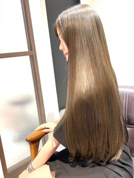 アールサロン アネックス 名駅(Rr SALON ANNEX) 透明感オリーブベージュ×髪質改善×艶髪