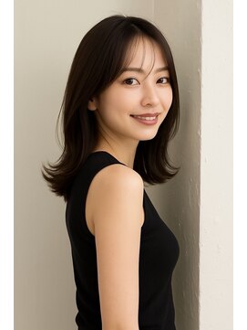 エル(LE) 【LE】くびれレイヤー/顔まわり/外ハネ