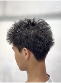 渋谷スパイキーショートパーマスパイキーパーマツイストショート