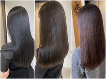 大人気☆ 髪質の広がり癖の原因は水分の欠如▲colorと一緒に髪に水分のご褒美を☆「髪質改善極みカラー」