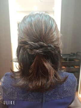 マッシュアップ(Mash Up) ヘアセット★結婚式、卒業式、入学式などの大切な日の為に★