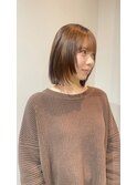 ボブ顔まわりレイヤー