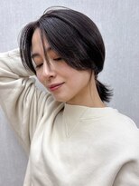 ガーデン 銀座(GARDEN)&nbsp;ボブレイヤー 顔周り 透明感カラー 艶カラー レイヤー 前髪