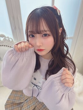 リルミー ミュエナ 大須 矢場町(Lilme myuena) 着物ヘア/大人ガーリー/ダークアッシュ/似合わせカット/名古屋