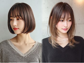 ミーネピンク 行徳(Miene Pink)の写真/【行徳】大人女性の魅力を引き出す！髪質改善＆白髪ぼかし◎行徳似合わせショートボブ、レイヤーカットも◎