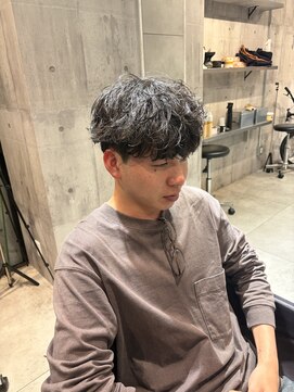 アドレスサーティーン(Address13) シャドウパーマ[大阪/梅田/メンズパーマ]