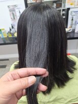 サキ(SAKI) カット+縮毛矯正+髪質改善トリートメント