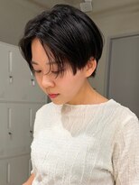 ホヌン 茅ヶ崎(Honnun) 【20代30代40代】モード◇暗髪ハンサムショート