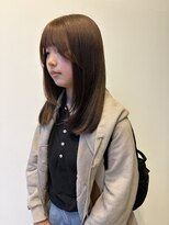 ロックス バイ マグ 松本(rocks BY MAG)&nbsp;ブリーチなし大人可愛いマロンブラウン似合わせレイヤーカット