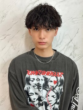 オム ブランシェ(HOMME BLANCHE’) 波巻きスパイラルパーマ