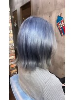 プラメーラ(PRAMEERA)&nbsp;水色ブルーアッシュネイビーブルーカラーデザインカラーブリーチ