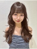 ウルフレイヤー/ミディアムレイヤーウルフカット/ダークアッシュ