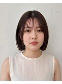 ハッシュカット/大人ショートヘア/ボブ/20代30代/新宿